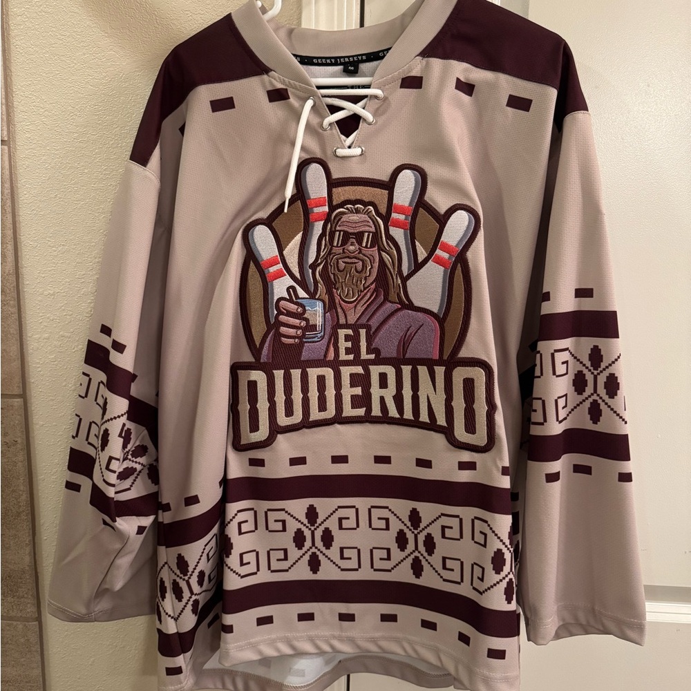 Big Lebowski limited edition El Duderino Hockey Jersey
